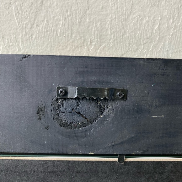 Colorful Bison Art in Rustic Frame - Picture 5 of 6